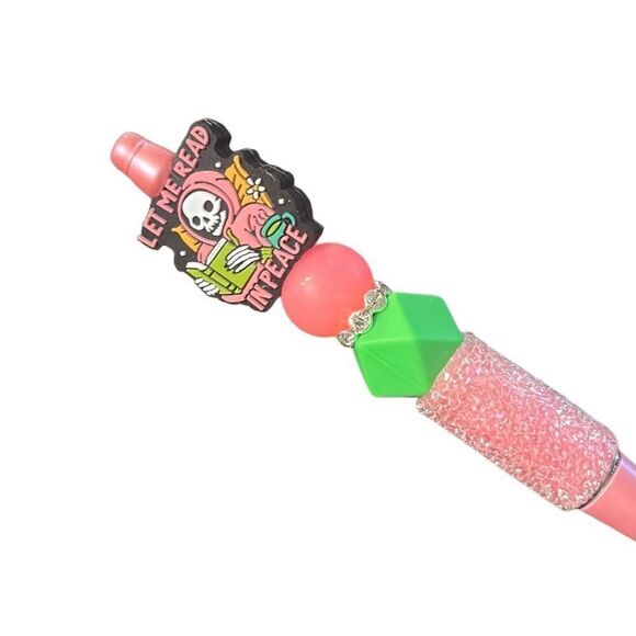 Let me read in peace Beaded pen - Picture 2 of 2